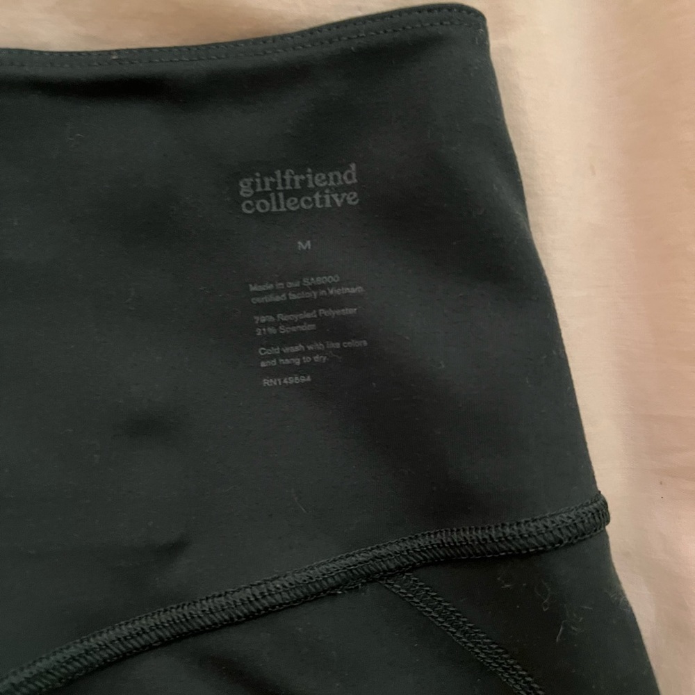 Girlfriend Collective Bellami Compressive High Rise Performance Legging - Picture 5 of 6